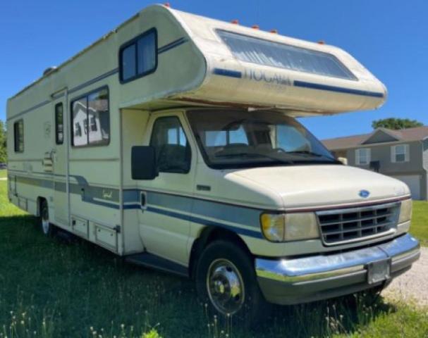 FORD ECONOLINE 1993 with VIN 1FDKE30G8PHA15927 - Photo from auction