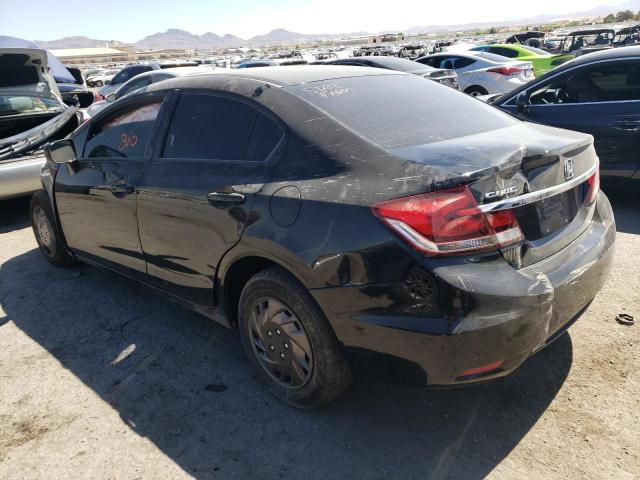 Photo 2 from auction – 2014 HONDA CIVIC LX with VIN 2HGFB2F58EH533219