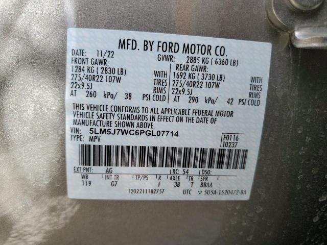 Photo 14 from auction – 2023 LINCOLN AVIATOR RE with VIN 5LM5J7WC6PGL07714