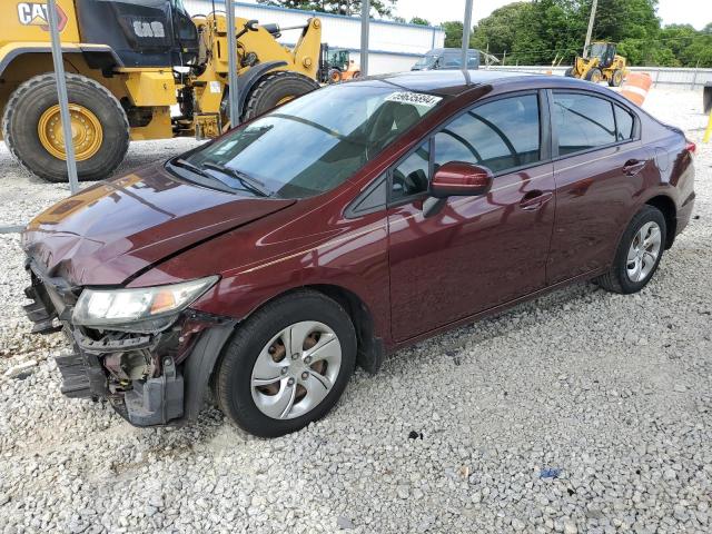 HONDA CIVIC LX 2015 with VIN 19XFB2F56FE098311 - Photo from auction