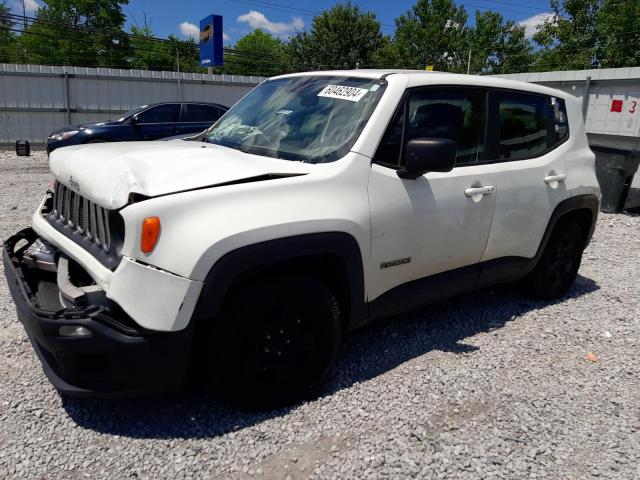JEEP RENEGADE S 2017 with VIN ZACCJAAB5HPF10348 - Photo from auction