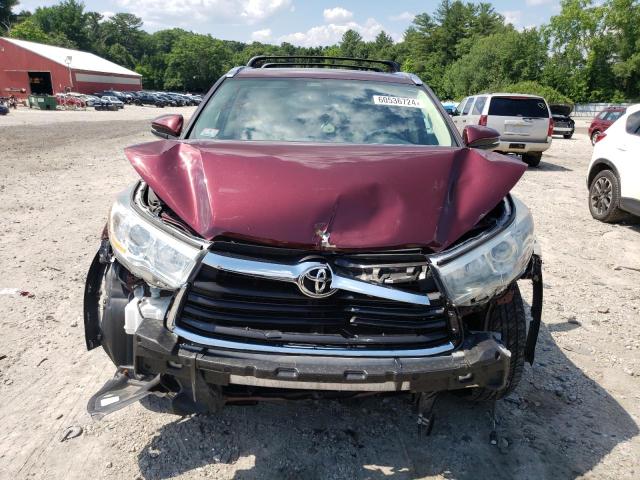 Photo 5 from auction – 2016 TOYOTA HIGHLANDER with VIN 5TDJKRFH4GS250798