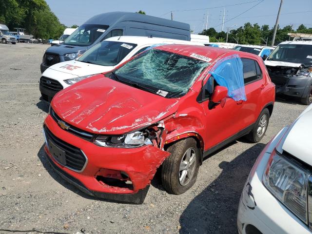 CHEVROLET TRAX LS 2020 with VIN KL7CJKSB3LB329107 - Photo from auction