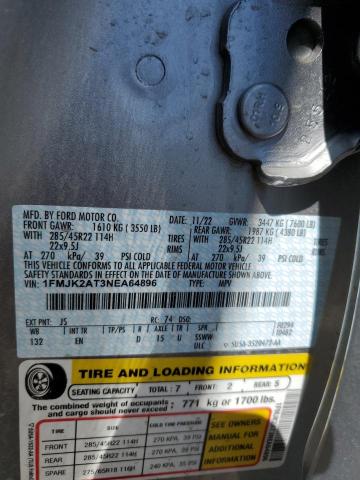 Photo 14 from auction – 2022 FORD EXPEDITION with VIN 1FMJK2AT3NEA64896