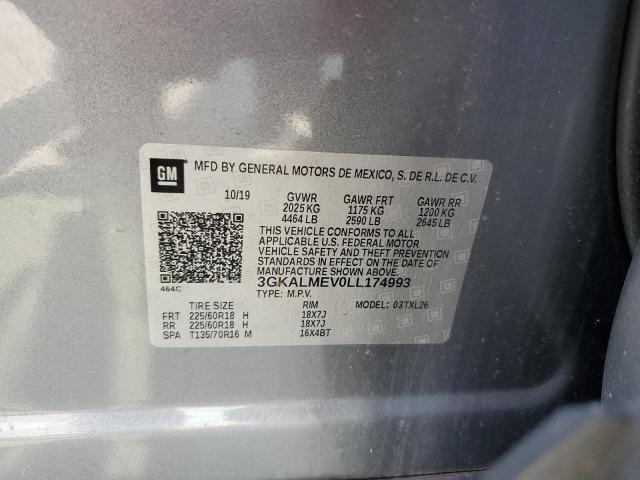 Photo 14 from auction – 2020 GMC TERRAIN SL with VIN 3GKALMEV0LL174993