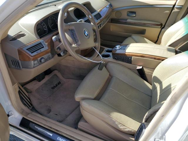 Photo 7 from auction – 2005 BMW 745 I with VIN WBAGL63545DP76015