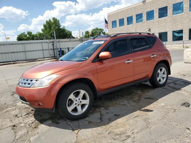 NISSAN MURANO SL 2004 with VIN JN8AZ08W94W320511 - Photo from auction