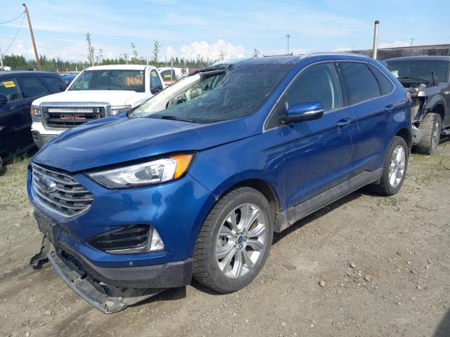 Photo 1 from auction – 2020 FORD EDGE TITAN with VIN 2FMPK4K98LBA56875
