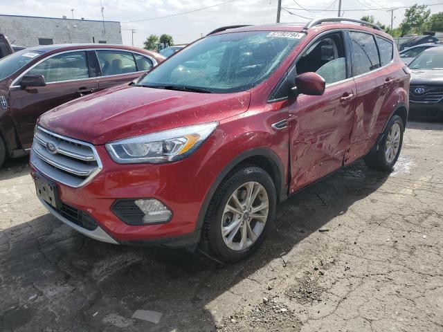 FORD ESCAPE SEL 2018 with VIN 1FMCU9HD2JUC55798 - Photo from auction