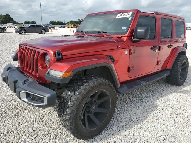 JEEP WRANGLER U 2018 with VIN 1C4HJXEG1JW243166 - Photo from auction