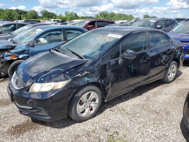Photo 1 from auction – 2013 HONDA CIVIC LX with VIN 19XFB2F53DE017410