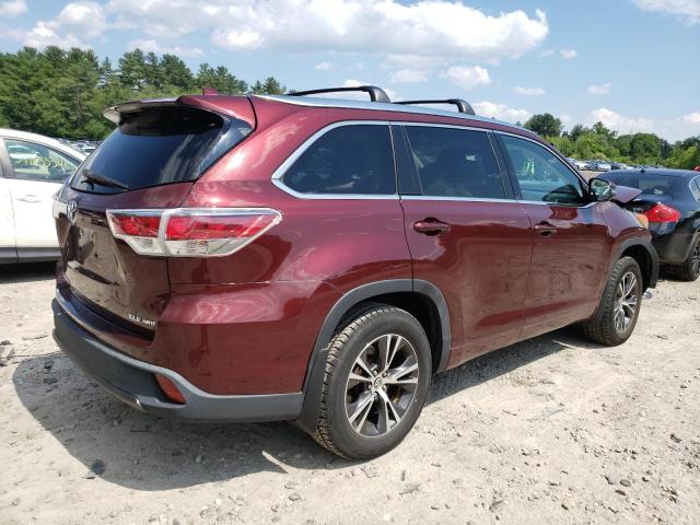 Photo 3 from auction – 2016 TOYOTA HIGHLANDER with VIN 5TDJKRFH4GS250798