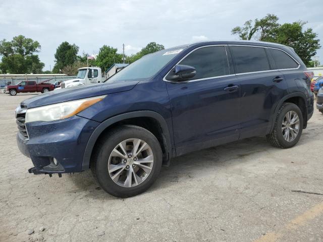 TOYOTA HIGHLANDER 2015 with VIN 5TDJKRFH8FS158592 - Photo from auction