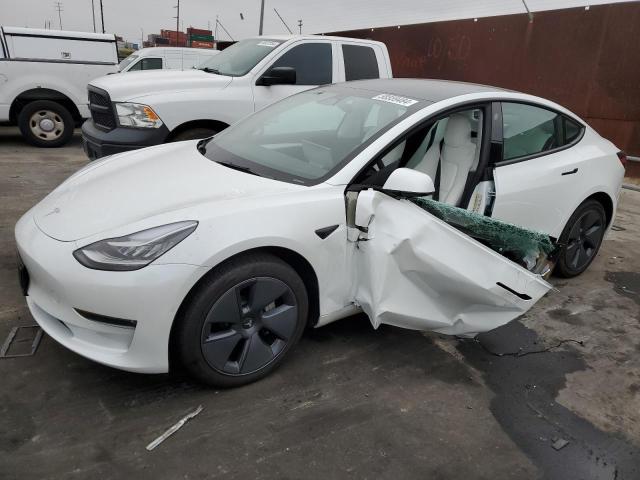 TESLA MODEL 3 2022 with VIN 5YJ3E1EB5NF245366 - Photo from auction