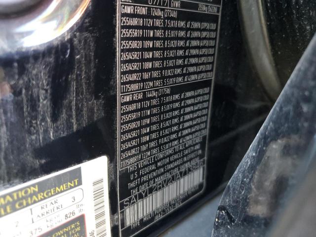 Photo 14 from auction – 2018 LAND ROVER 334 with VIN SALYL2RV2JA713846