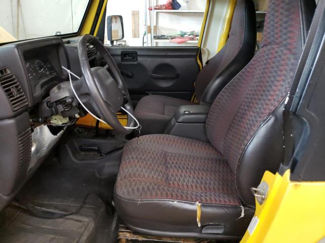 Photo 7 from auction – 2000 JEEP WRANGLER / with VIN 1J4FA49S8YP799221