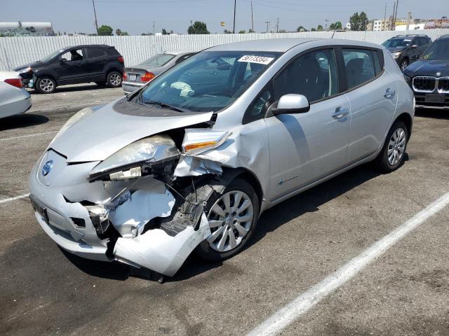 NISSAN LEAF S 2014 with VIN 1N4AZ0CP8EC332220 - Photo from auction