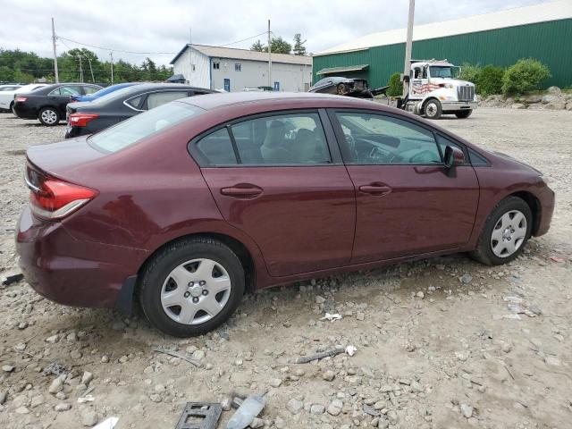 Photo 3 from auction – 2013 HONDA CIVIC LX with VIN 19XFB2F58DE274191