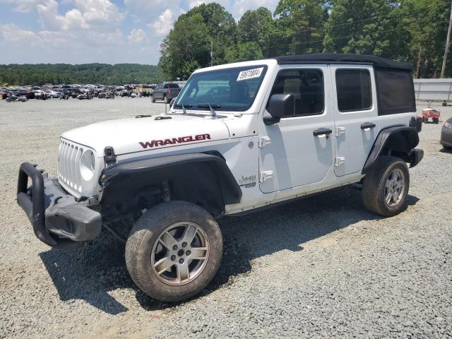 JEEP WRANGLER U 2018 with VIN 1C4HJXDG1JW140296 - Photo from auction