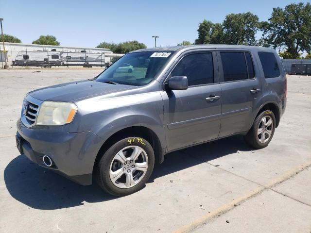 HONDA PILOT EXL 2012 with VIN 5FNYF4H57CB081190 - Photo from auction
