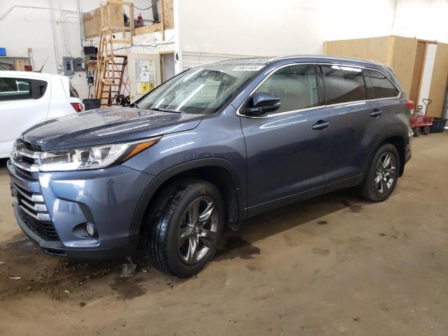TOYOTA HIGHLANDER 2017 with VIN 5TDDZRFH6HS376266 - Photo from auction