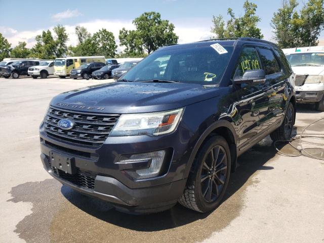 FORD EXPLORER X 2017 with VIN 1FM5K8D88HGB60947 - Photo from auction