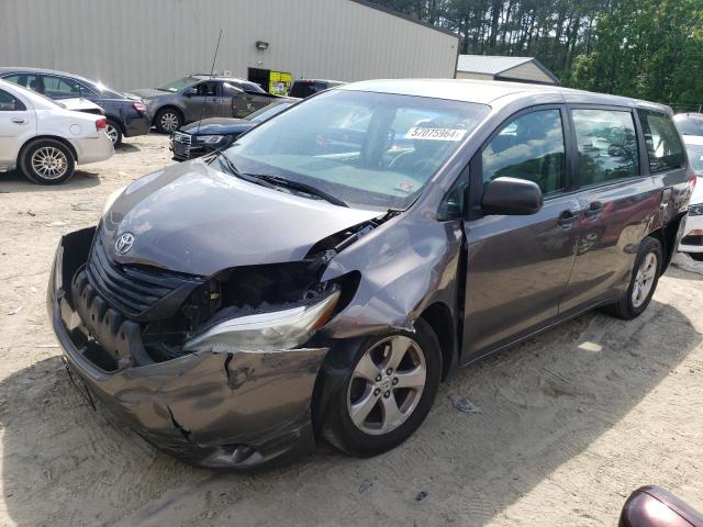 TOYOTA SIENNA BAS 2011 with VIN 5TDKA3DC2BS003042 - Photo from auction