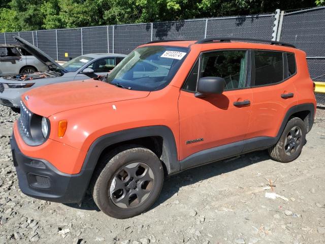 Photo 1 from auction – 2018 JEEP RENEGADE S with VIN ZACCJBAB0JPH09349