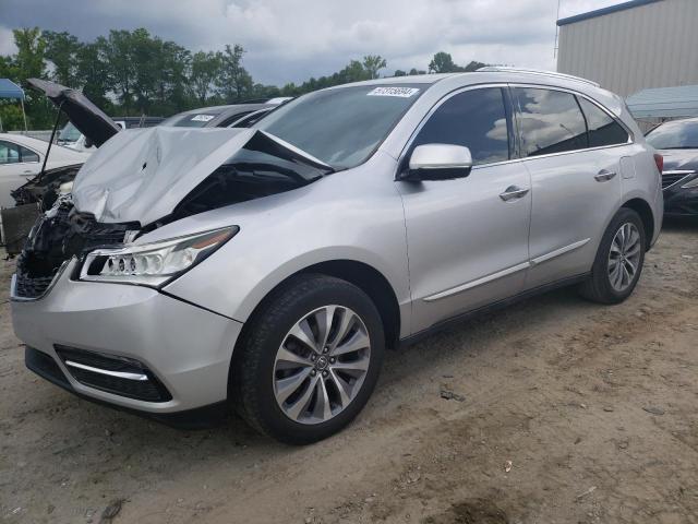 ACURA MDX TECHNO 2015 with VIN 5FRYD4H47FB029445 - Photo from auction