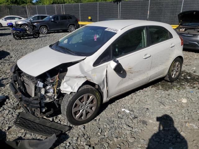 KIA RIO LX 2012 with VIN KNADM5A38C6015940 - Photo from auction