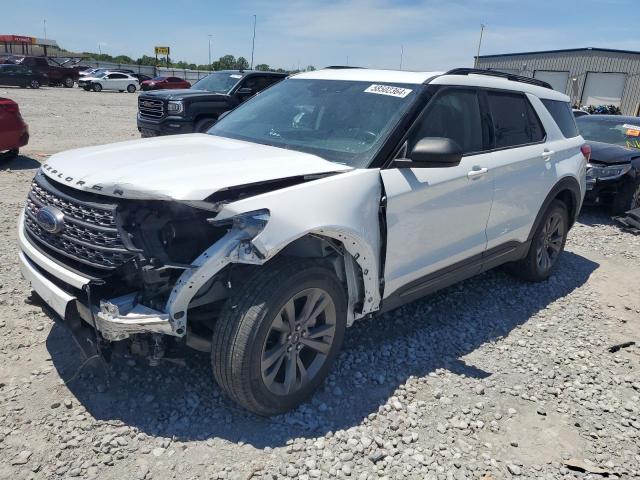 FORD EXPLORER X 2021 with VIN 1FMSK8DH1MGA80726 - Photo from auction