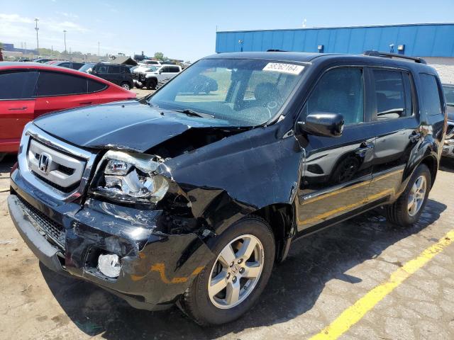 HONDA PILOT EXL 2011 with VIN 5FNYF4H59BB080802 - Photo from auction
