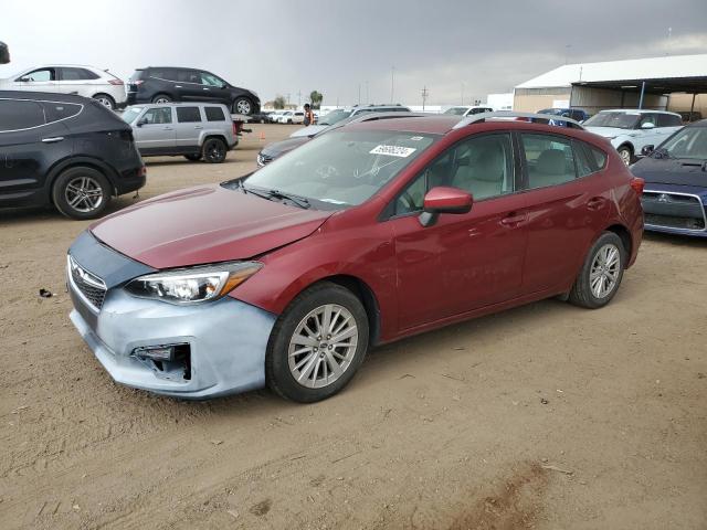 SUBARU IMPREZA PR 2017 with VIN 4S3GTAB6XH3725189 - Photo from auction