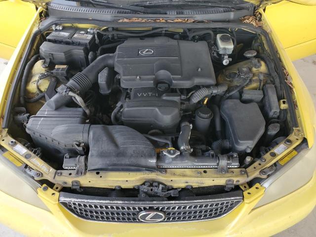 Photo 11 from auction – 2002 LEXUS IS 300 with VIN JTHBD192X20040000