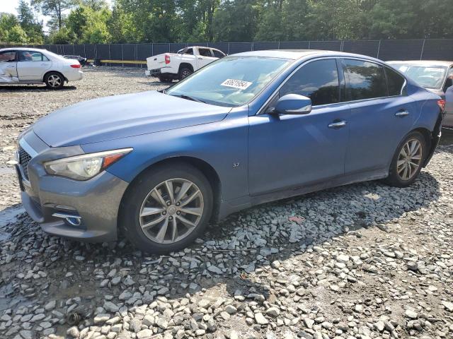 INFINITI Q50 BASE 2015 with VIN JN1BV7AR6FM413478 - Photo from auction