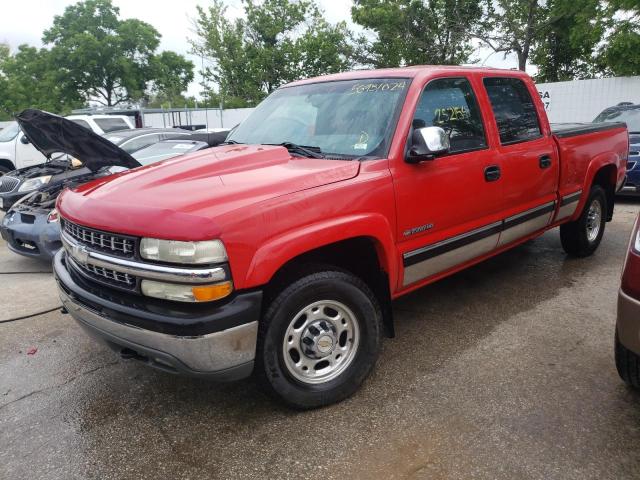 CHEVROLET SILVERADO 2001 with VIN 1GCGK13UX1F204185 - Photo from auction