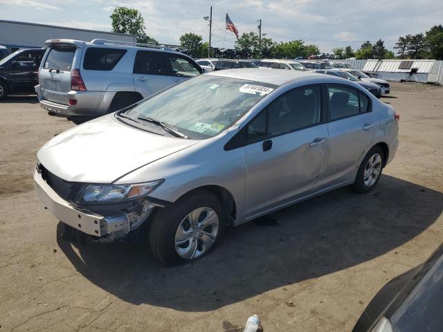 HONDA CIVIC LX 2014 with VIN 2HGFB2F5XEH515529 - Photo from auction