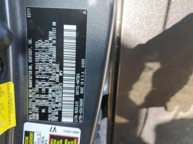 Photo 14 from auction – 2011 TOYOTA VENZA with VIN 4T3BK3BB3BU052613