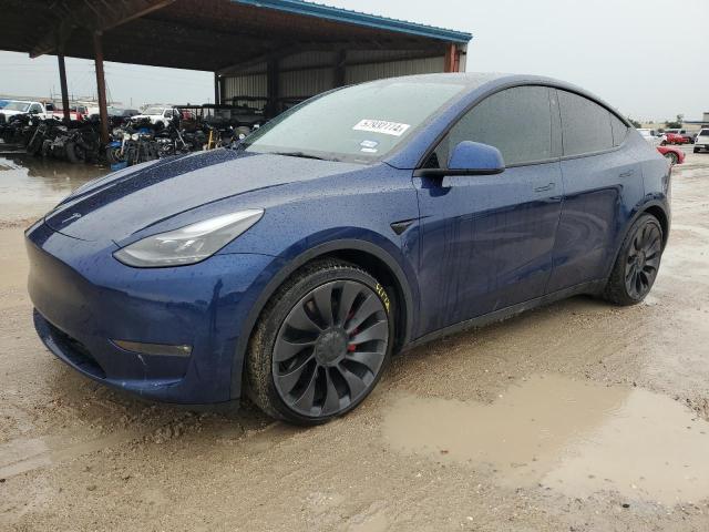 TESLA MODEL Y 2022 with VIN 7SAYGDEF7NF392196 - Photo from auction