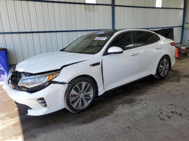 KIA OPTIMA SX 2016 with VIN 5XXGW4L21GG085943 - Photo from auction