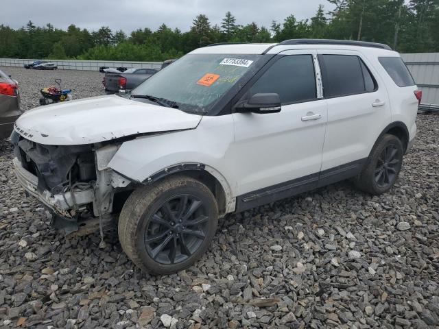 FORD EXPLORER X 2017 with VIN 1FM5K8D81HGB54018 - Photo from auction