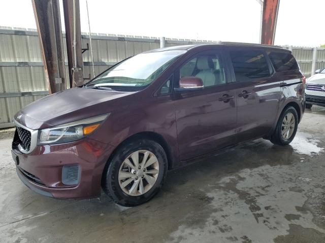 KIA SEDONA LX 2017 with VIN KNDMB5C19H6247619 - Photo from auction