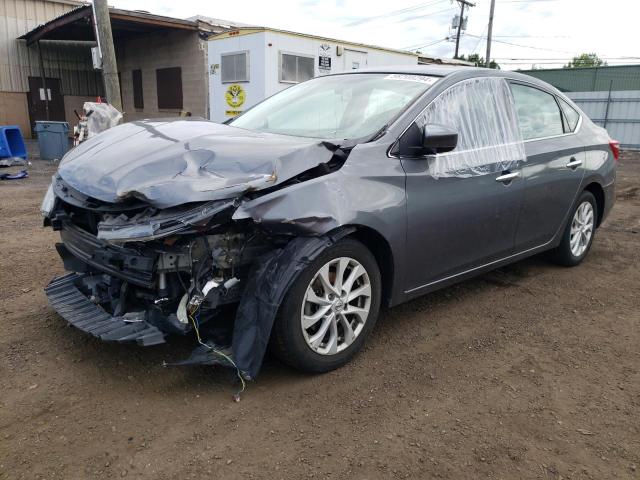 NISSAN SENTRA S 2019 with VIN 3N1AB7AP3KL614178 - Photo from auction