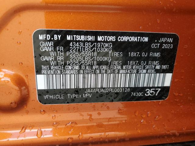 Photo 14 from auction – 2024 MITSUBISHI OUTLANDER with VIN JA4ARUAU2RU003128