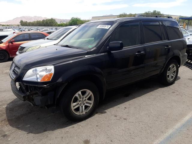 HONDA PILOT EXL 2005 with VIN 5FNYF18575B040916 - Photo from auction