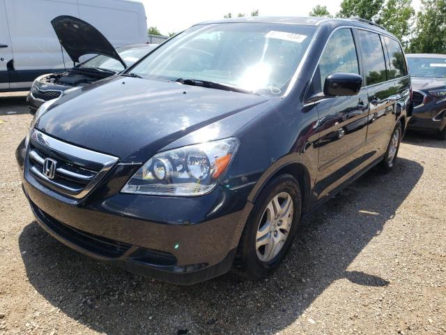 HONDA ODYSSEY EX 2007 with VIN 5FNRL38657B021950 - Photo from auction