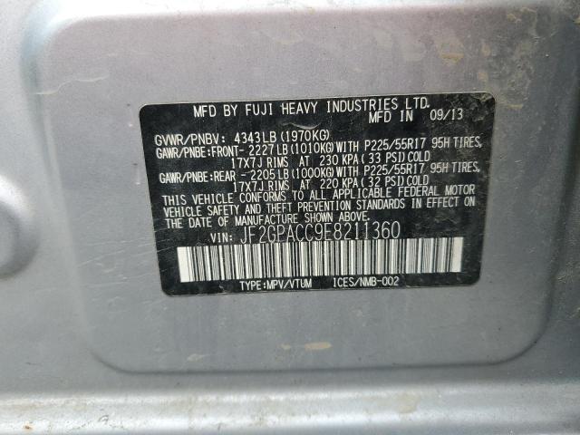 Photo 14 from auction – 2014 SUBARU XV CROSSTR with VIN JF2GPACC9E8211360