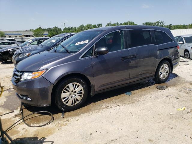 HONDA ODYSSEY LX 2014 with VIN 5FNRL5H26EB100579 - Photo from auction