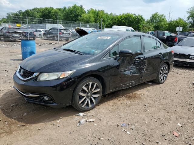HONDA CIVIC EXL 2015 with VIN 2HGFB2F94FH510136 - Photo from auction