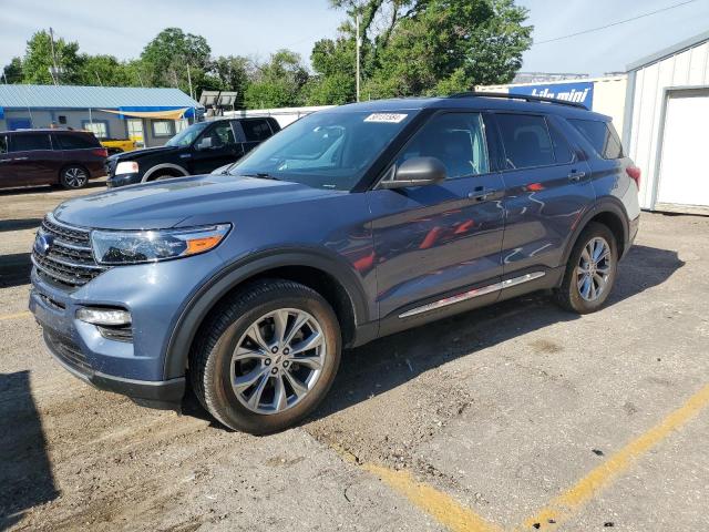 Photo 1 from auction – 2021 FORD EXPLORER X with VIN 1FMSK8DH1MGA70150